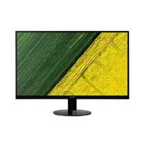 
 UM.QS0EE.A01 NEW Monitor Acer SA240Yabi 60cm (23.8") FHD (1920x1080) 60Hz IPS ZeroFrame, FreeSync, 4ms resp. time, Contrast:100M:1, 250nits, 178° Wide viewing angle, VGA, HDMI, External adapter, Black, 2 years warranty