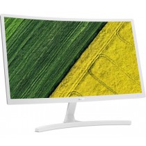 
 UM.UE2EE.001 Monitor Acer ED242Qrwi (White)/ (VA LED)/Curve 1800R form factor/23, 6"(60 cm)/Format: 16:9/Resolution: Full HD (1920x1080@75 Hz Refresh Rate AMD FREESYNC Technology)/ Non glare/Response time: 4 ms (G to G)/ Contrast: 100M:1,  Brightness: 